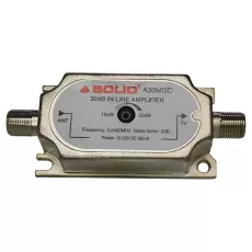 Solid Adjustable 15–30dB Coaxial Line Amplifier