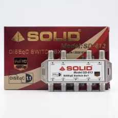 SOLID SD-813 DiSEqC 1.1 Switch - 8in1