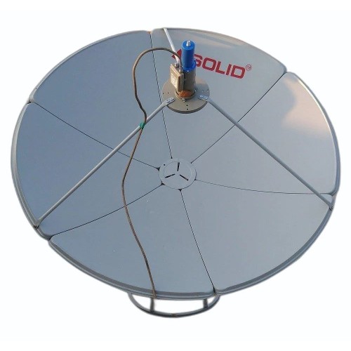 6 FEET (180cm) SOLID C/KU-PRIME FOCUS-SATELLITE C-BAND RECEPTION DISH ANTENNA