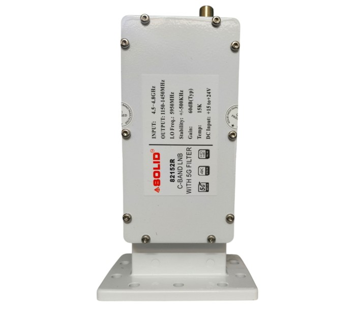 SOLID 82152R Extended C-Band 5G Filter LNBF