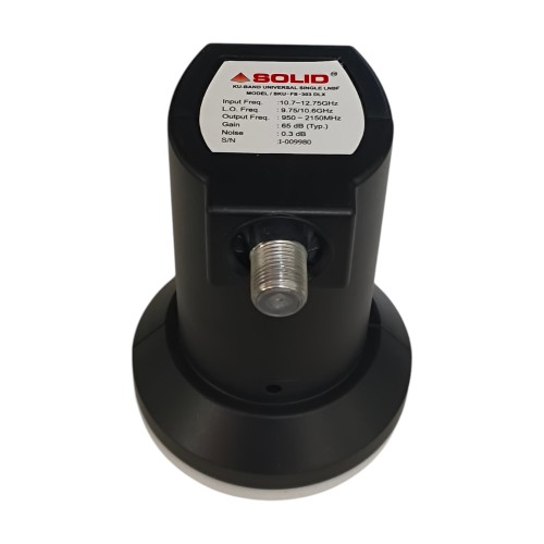 SOLID FS-303DLX Universal Single Ku-Band LNB