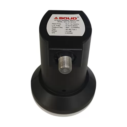 SOLID FS-303DLX Universal Single Ku-Band LNB