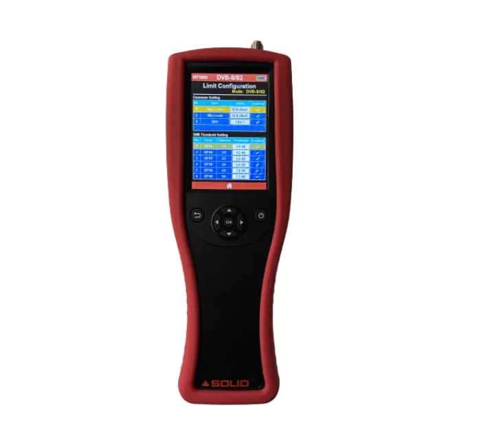 SOLID SF-900 DLX Satellite Finder Meter With Touch Screen