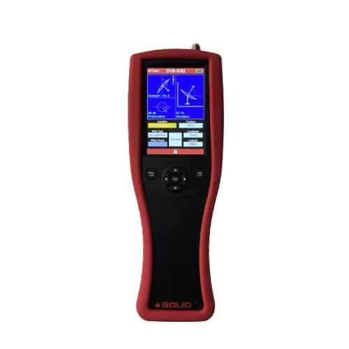 SOLID SF-900 DLX Satellite Finder Meter With Touch Screen