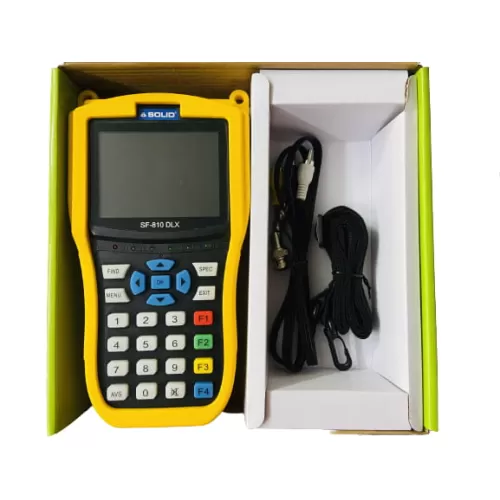 SOLID SF-810DLX Digital Satellite dB meter with Live TV Screen