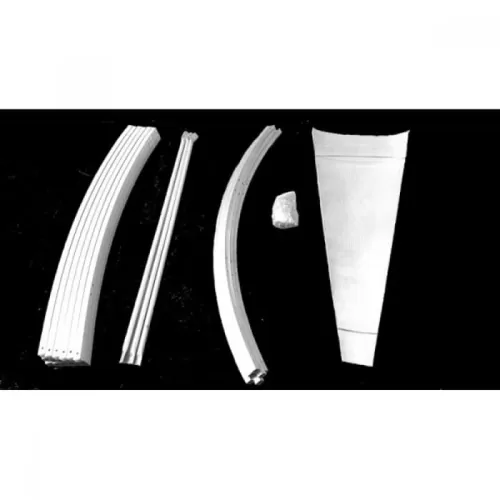 Solid 180cm  6ft C-Band dish - Punch Sheet - 18 Ribs