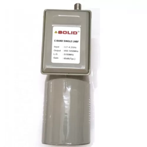 SOLID Ku-CB1 C-Band LNBF with Feedhorn for offset Ku-Band Dish Antenna