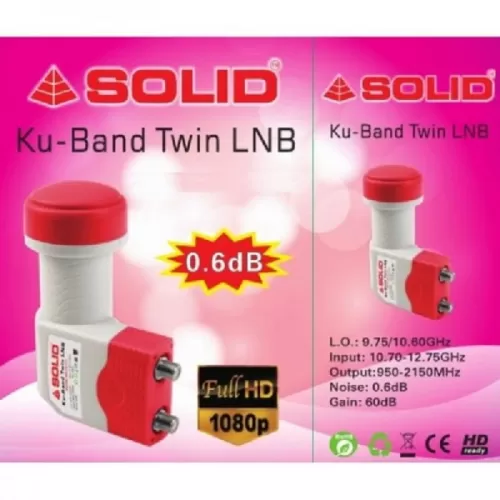 Solid FS-108 Universal Twin Ku-Band LNB 