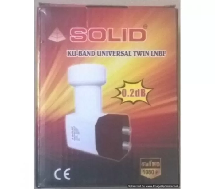 Solid FS-255 Ku-Band Universal Twin LNBF