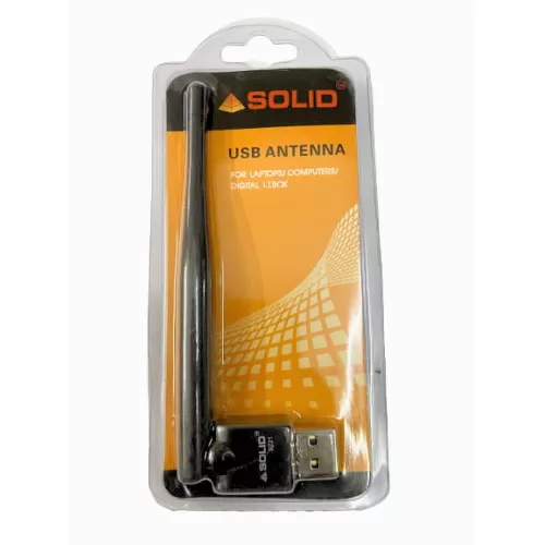 USB Wi-Fi WiFi Dongle for SOLID Set-Top Box / Laptop / Computer