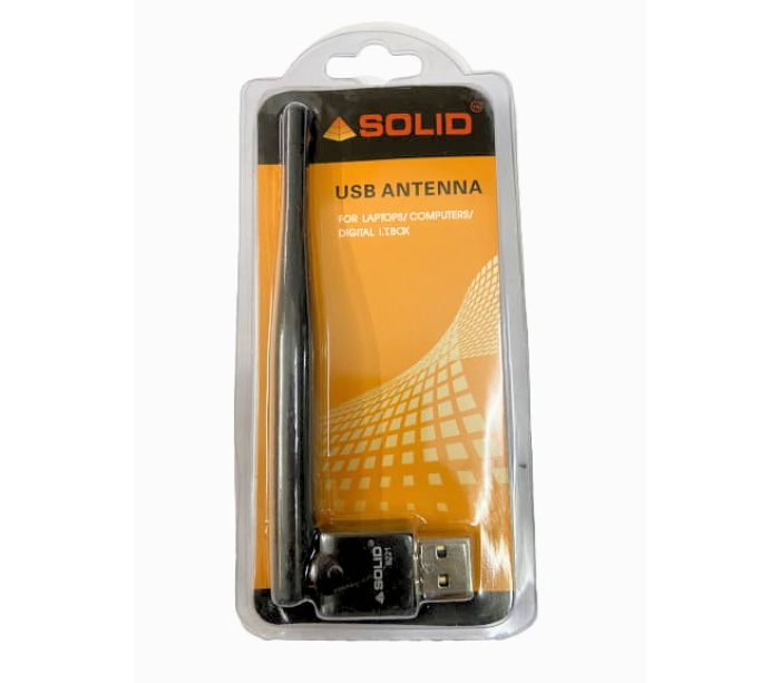 USB Wi-Fi WiFi Adapter for SOLID Set-Top Box / Laptop / Computer