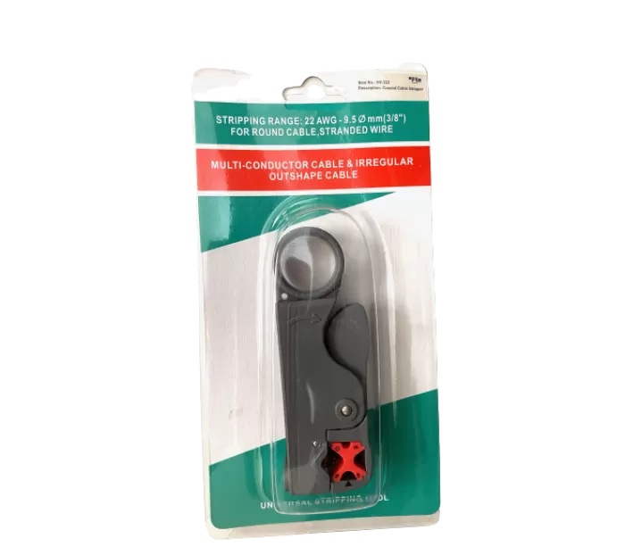 Universal Rotary Coax Coaxial UTP/STP Cable Wire Cutter Stripping Tool Stripper - RG6 / RG-58 / RG-59 / RG-62