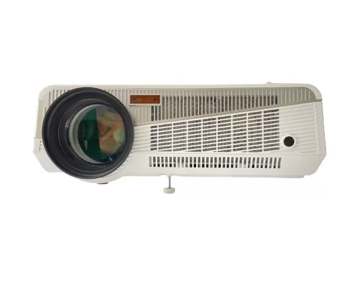 SOLID White & Grey 5500 lm LED Corded Portable Projector