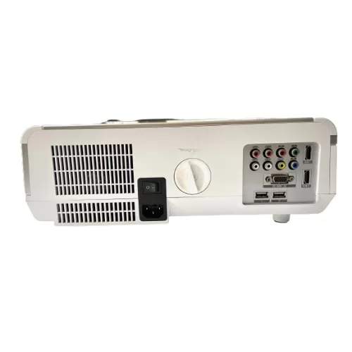 SOLID White & Grey 5500 lm LED Corded Portable Projector