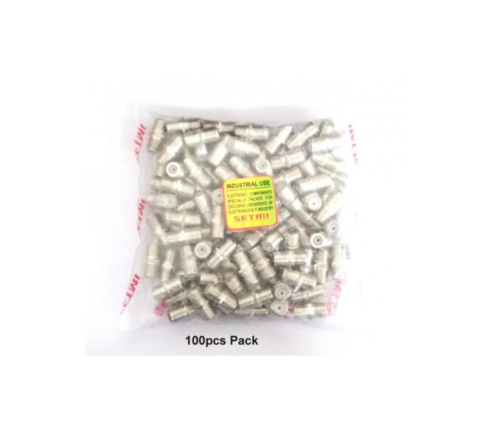 SETMI Mini Brass Connector, Jointers - 100pcs Pack