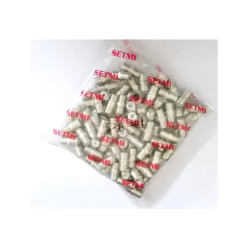 SETMI Mini Brass Connector, Jointers - 100pcs Pack