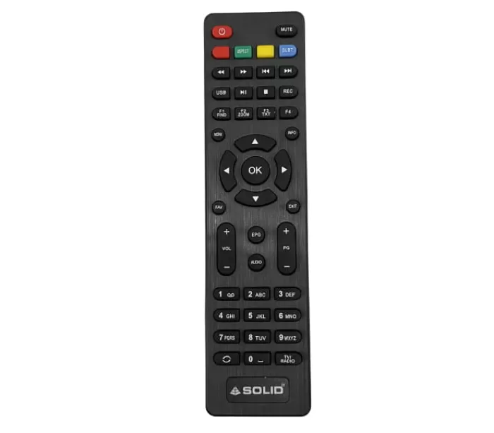 Remote for SOLID HDS2-1740 HD MPEG-4 Set-Top Box 