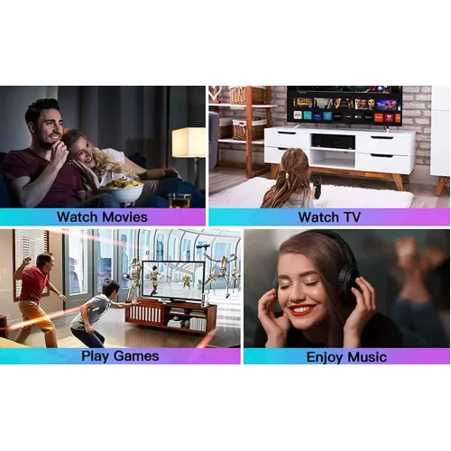 SOLID AHD-1096 8GB/128GB Android 11 TV Box with RGB Lights