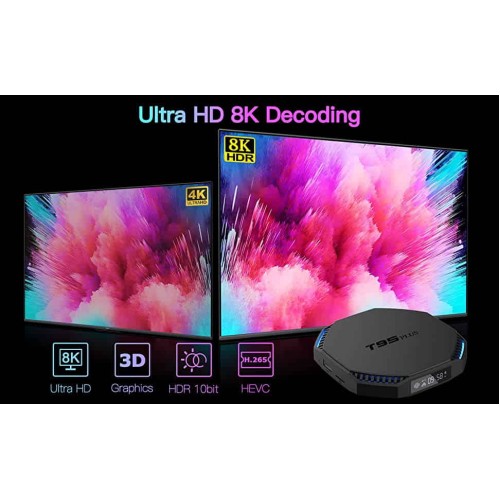 SOLID AHD-1096 8GB/128GB Android 11 TV Box with RGB And Free FREE OTT SUBSCRIPTION 