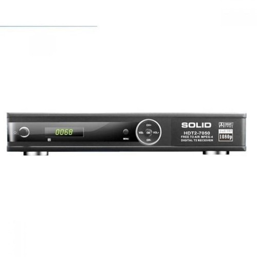 Solid HDT2-7050 HD, DVB-T2 Digital Set-Top Box With Dolby Digital​
