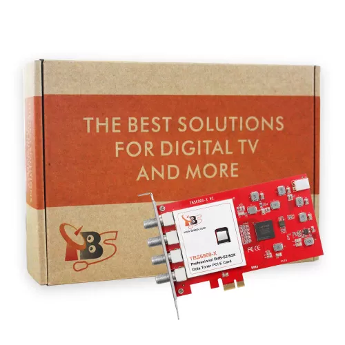 TBS6909-X S/S2/S2X Octa Tuner PCIe Card