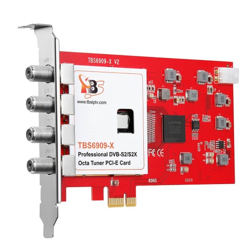 TBS6909-X S/S2/S2X Octa Tuner PCIe Card