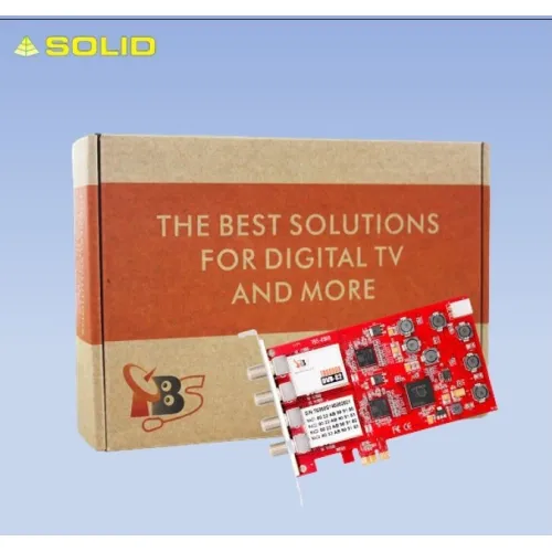 TBS6908 Professional DVB-S2 Quad Tuner PCIe Card