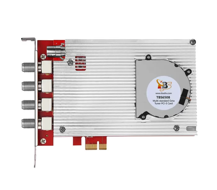 TBS6508 Multi Standard Octa Tuner PCI-E Card