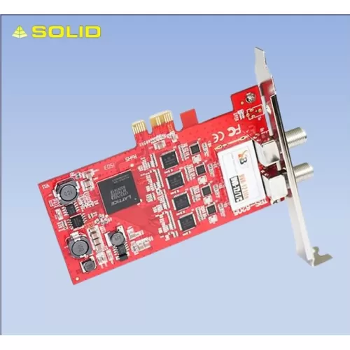TBS6205 T2/T/C Quad TV Tuner PCIe Card