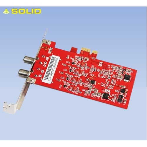 TBS6205 T2/T/C Quad TV Tuner PCIe Card