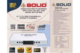 What is S2X Technology? And What Features Do SOLID Set-Top Boxes Offer?