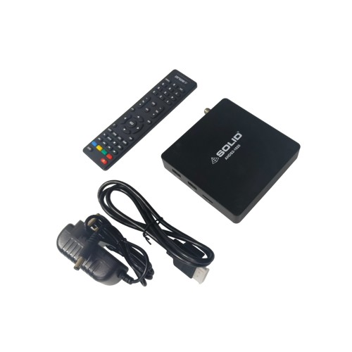 SOLID AHDS2-1020 OTT + FREEDTH Channels Hybrid Box with FREE OTT SUBSCRIPTION