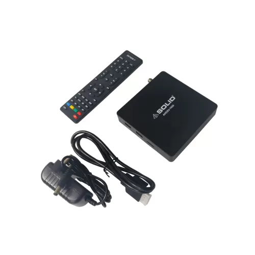 SOLID AHDS2-1020 OTT + FREEDTH Channels Hybrid Box
