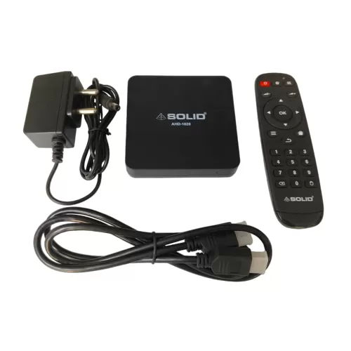 SOLID AHD-1026 Android 10 TV 4K Box 
