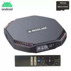 SOLID 1095 8GB/64GB Gaming Android 11 TV Box 