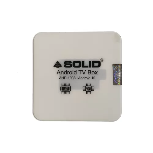 Solid AHD-1008  4/32 GB Android 10 Smart Tv Box