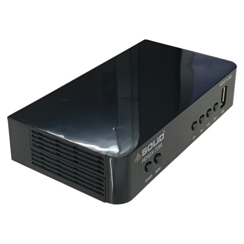  SOLID HDS2X-7299 HEVC 8bits H.265 Free-To-Air Set-Top Box