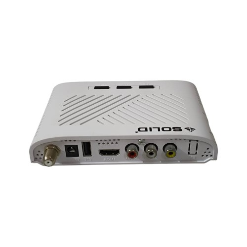 SOLID HDS2X-369Pro S2X, HEVC 8bits H.265 Free-To-Air Set-Top Box with Inbuilt Wifi