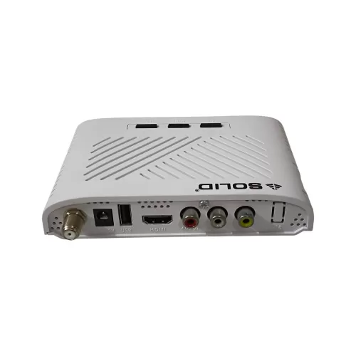  SOLID HDS2X-369Pro S2X, HEVC 8bits H.265 Free-To-Air Set-Top Box with Inbuilt Wifi