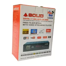 SOLID HDT2+S2-6600 SATELLITE + DIGITAL + STREAMING Player Free-to-air TV Box