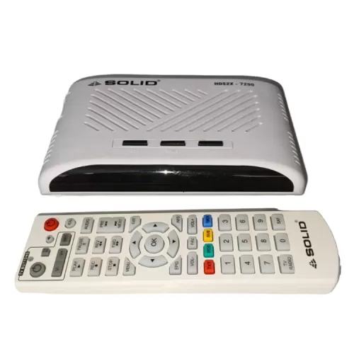  SOLID HDS2X-7290 S2X, HEVC 8bits H.265 Free-To-Air Set-Top Box with Inbuilt Wifi