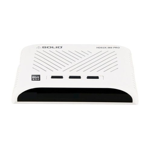 SOLID HDS2X-369Pro S2X, HEVC 8bits H.265 Free-To-Air Set-Top Box with Inbuilt Wifi