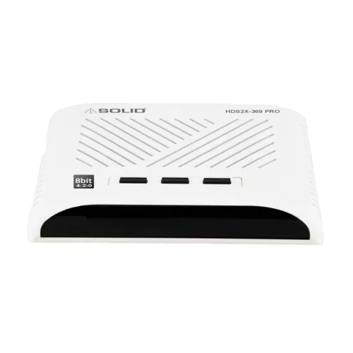  SOLID HDS2X-369Pro S2X, HEVC 8bits H.265 Free-To-Air Set-Top Box with Inbuilt Wifi