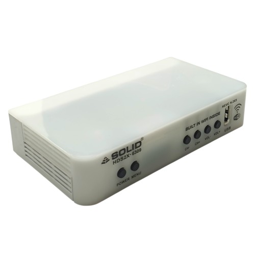 SOLID HDS2X-6309 FREE-TO-AIR MPEG4 HEVC H.265, DIGITAL SET-TOP BOX With Inbuilt Wifi