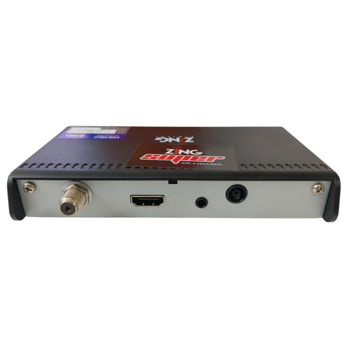 Dish TV Zing  Super FTA HD Box With 200+ FTA Channels & Services | No Recharge for 4 Years 