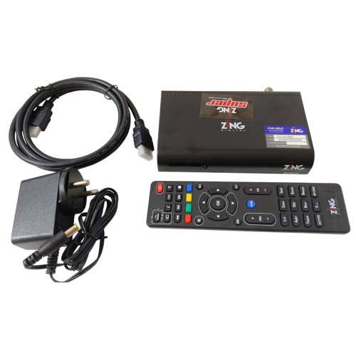 Dish TV Zing  Super FTA HD Box With 200+ FTA Channels & Services | No Recharge for 4 Years 