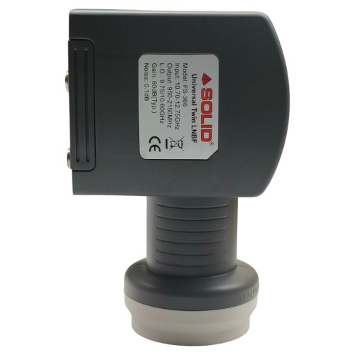 SOLID DLX FS-366 Series Universal Twin LNB