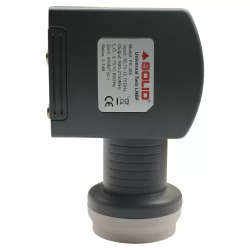 SOLID DLX FS-366 Series Universal Twin LNB