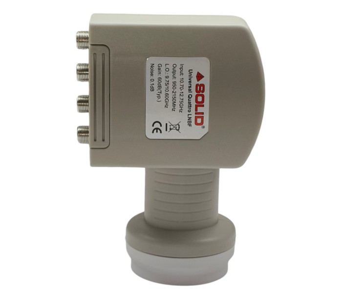 Solid Universal Ku Band Quattro LNB