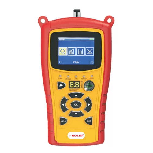 Solid SF-936 CABLE TV DB METER WITH FIBER TEST